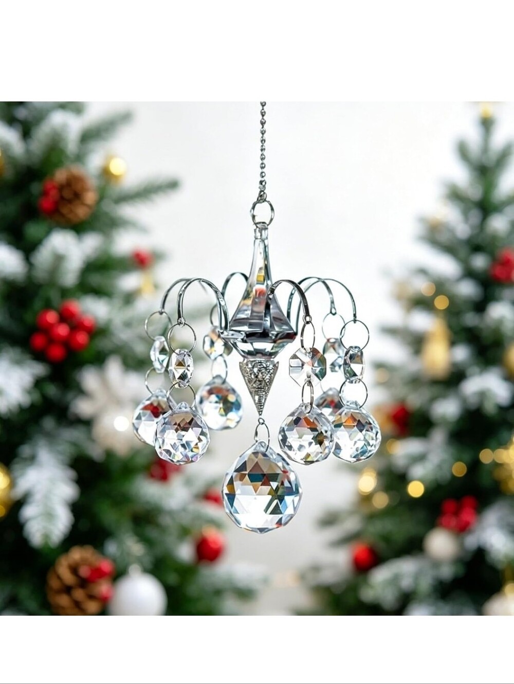 New Crystal Chandelier Ornament/suncatcher #1658-716